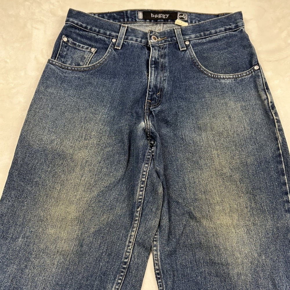 Baggy silver tab levi Jeans Mens 32x32 Blue Denim Relaxed Wide Leg Vintage